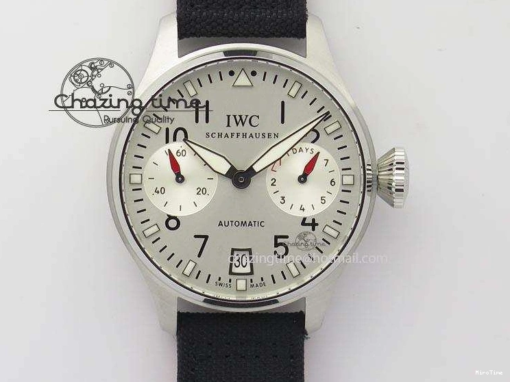 MIROTIME 0215 Big Pilot Real PR IW500432 DFB Limited Edition ZF 1:1 Best Edition On Black Nylon Strap A Fashionable 7276